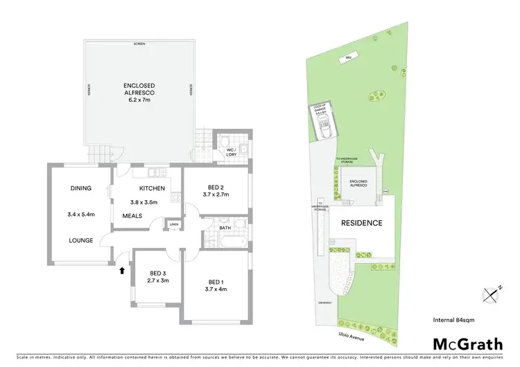 Floorplan of Homely house listing, 26 Ulolo Avenue, Hornsby Heights NSW 2077