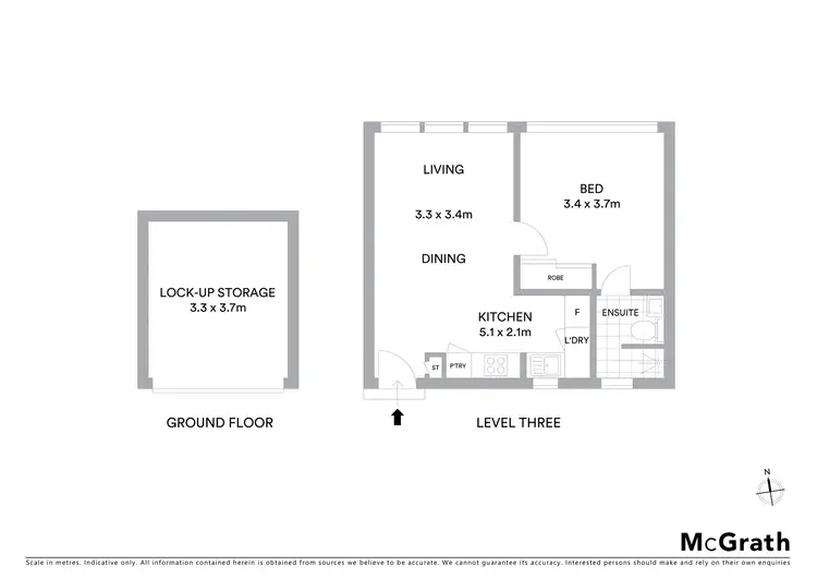 Floorplan of Homely apartment listing, 7/15 Crescent Street, Fairlight NSW 2094