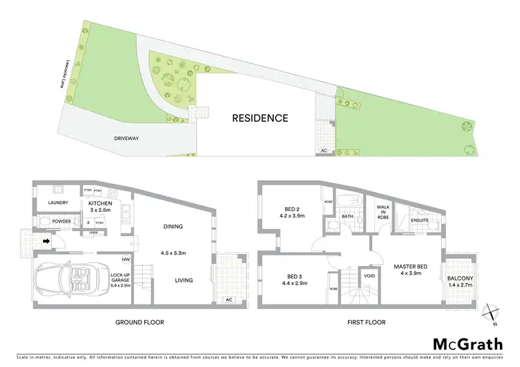 Floorplan of Homely townhouse listing, 5/79 Leacocks Lane, Casula NSW 2170