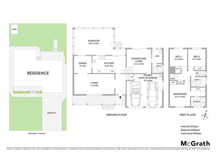 Floorplan of Homely house listing, 10 Barrington Crescent, Maryland NSW 2287