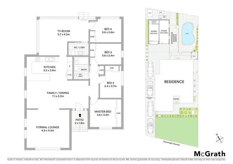 Floorplan of Homely house listing, 135 Cartwright Avenue, Sadleir NSW 2168