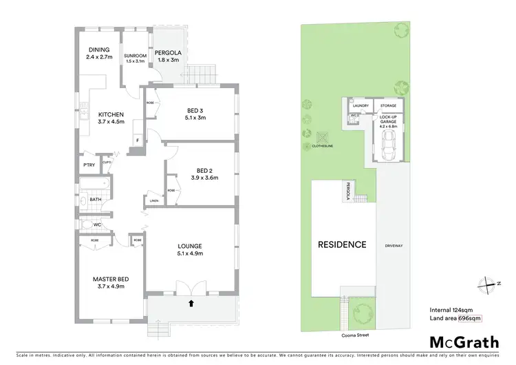 Floorplan of Homely house listing, 153 Cooma Street, Queanbeyan NSW 2620