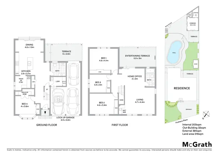 Floorplan of Homely house listing, 8 Prothero Place, Pagewood NSW 2035