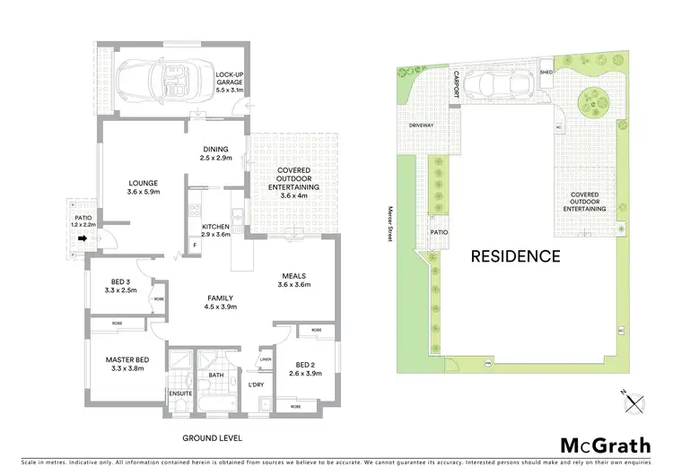 Floorplan of Homely house listing, 1A Mercer Street, Castle Hill NSW 2154