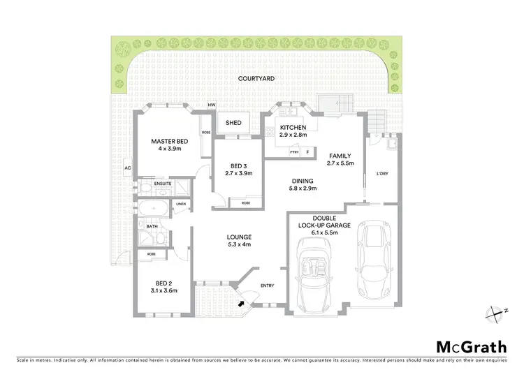 Floorplan of Homely villa listing, 15/23 Dudley Avenue, Caringbah South NSW 2229