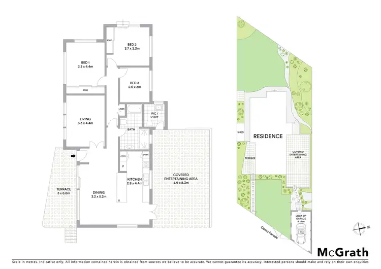 Floorplan of Homely house listing, 165 Como Parade, Jannali NSW 2226