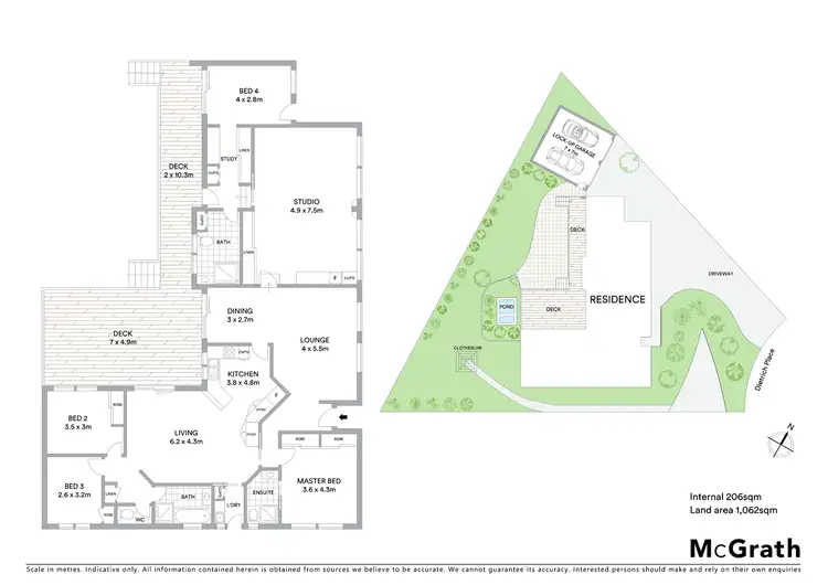Floorplan of Homely house listing, 9 Dietrich Place, Chisholm ACT 2905