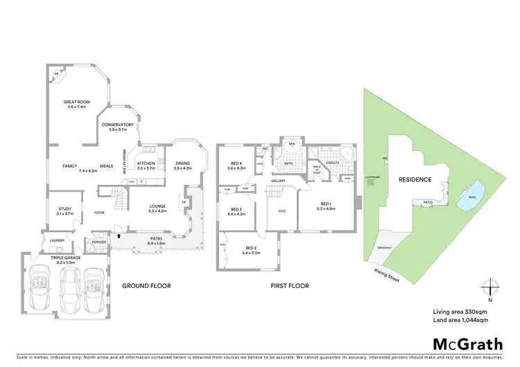 Floorplan of Homely house listing, 7 Kleinig Street, Nicholls ACT 2913