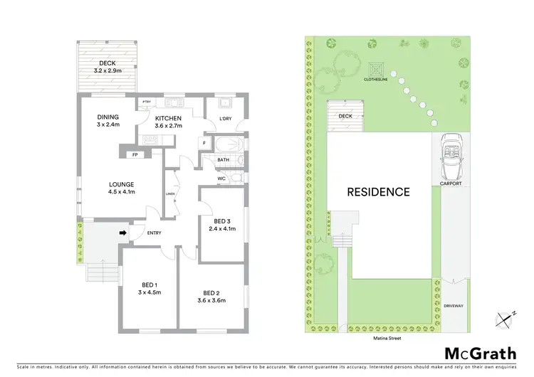 Floorplan of Homely house listing, 102 Matina Street, Narrabundah ACT 2604