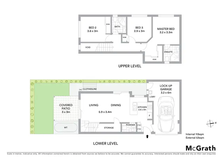 Floorplan of Homely townhouse listing, 4/79 Kates Street, Morningside QLD 4170