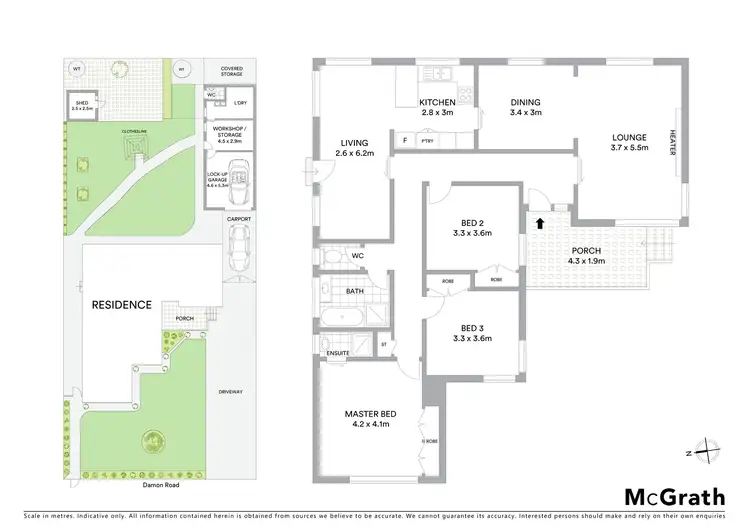Floorplan of Homely house listing, 2 Damon Road, Mount Waverley VIC 3149