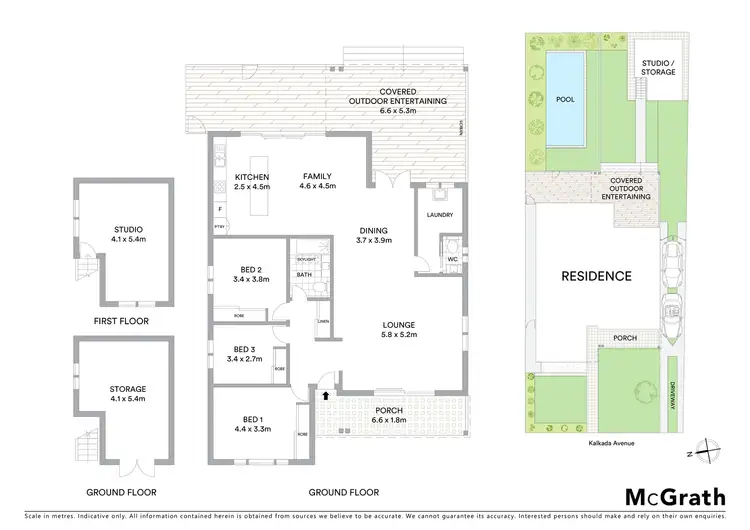Floorplan of Homely house listing, 14 Kalkada Avenue, Gymea Bay NSW 2227