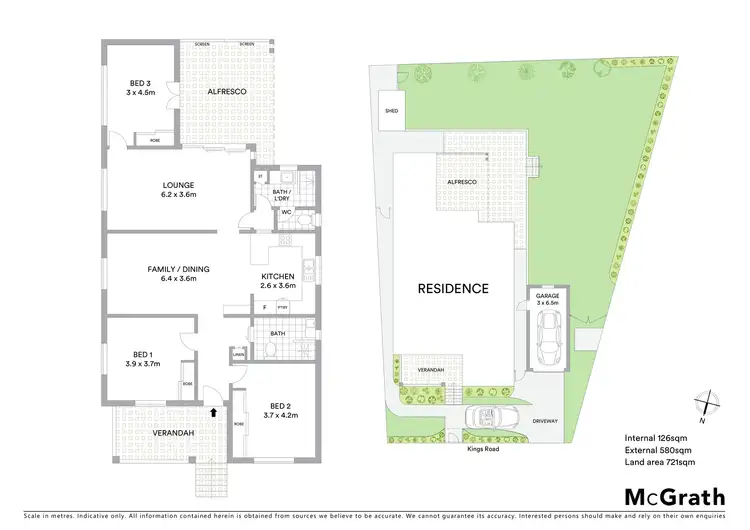 Floorplan of Homely house listing, 205 Kings Road, New Lambton NSW 2305