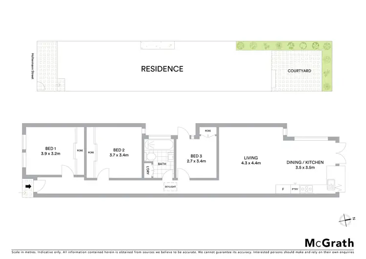 Floorplan of Homely house listing, 94 Holtermann Street, Crows Nest NSW 2065