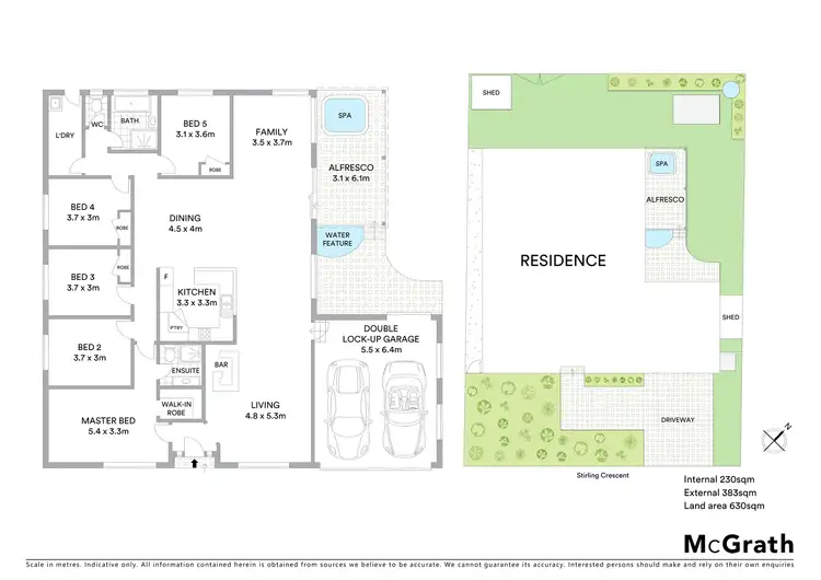 Floorplan of Homely house listing, 20 Stirling Crescent, Fletcher NSW 2287