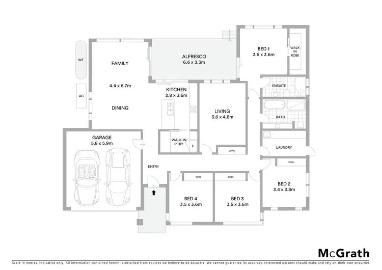 Floorplan of Homely house listing, 23 Dunphy Crescent, Mudgee NSW 2850