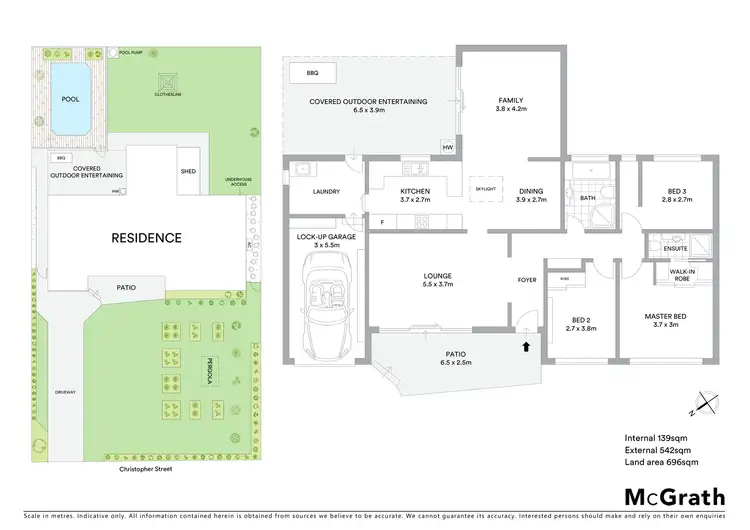 Floorplan of Homely house listing, 38 Christopher Street, Baulkham Hills NSW 2153