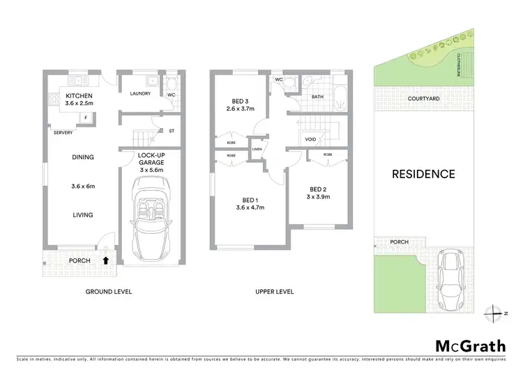 Floorplan of Homely townhouse listing, 59/99 Barbaralla Drive, Springwood QLD 4127