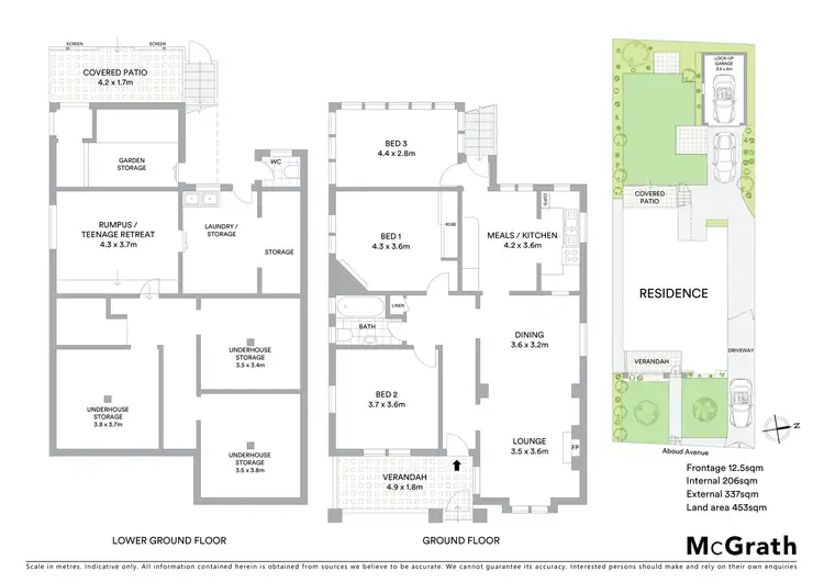 Floorplan of Homely house listing, 44 Aboud Avenue, Kingsford NSW 2032