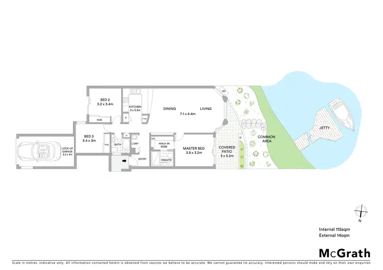 Floorplan of Homely unit listing, 2/12 Hygieta Street, Noosaville QLD 4566