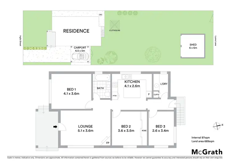 Floorplan of Homely house listing, 106 Inglis Street, Mudgee NSW 2850