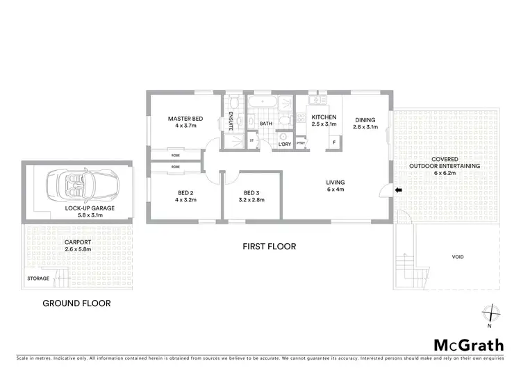 Floorplan of Homely townhouse listing, 8/157 Victoria Road, West Pennant Hills NSW 2125