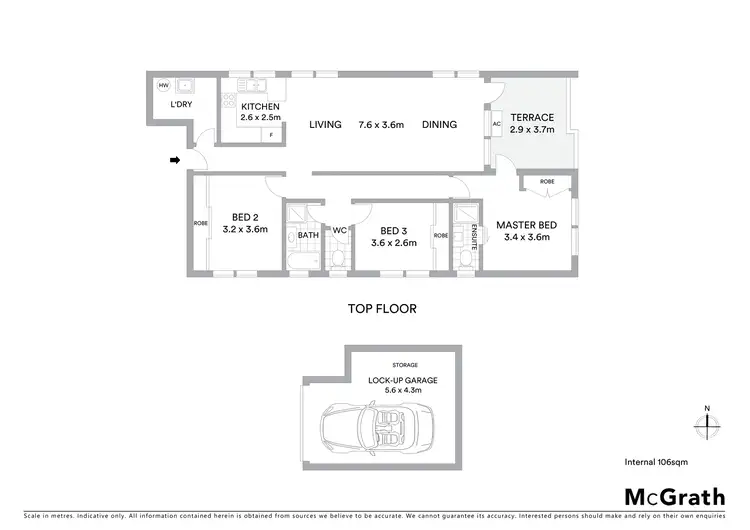 Floorplan of Homely apartment listing, 8/8 Kurrawa Avenue, Coogee NSW 2034