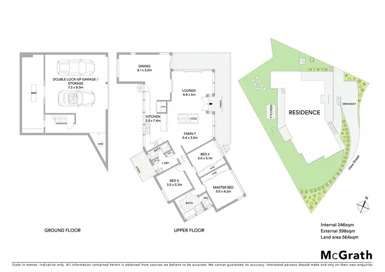 Floorplan of Homely house listing, 6 View Street, Merewether Heights NSW 2291