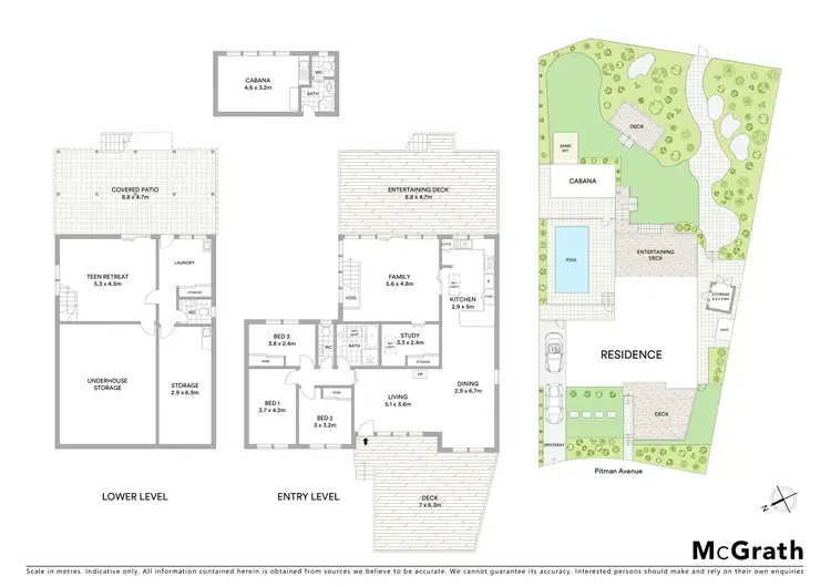 Floorplan of Homely house listing, 9 Pitman Avenue, Hornsby Heights NSW 2077