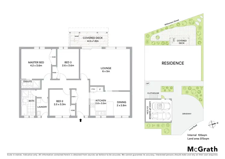 Floorplan of Homely townhouse listing, 18/63 Pearson Street, Holder ACT 2611
