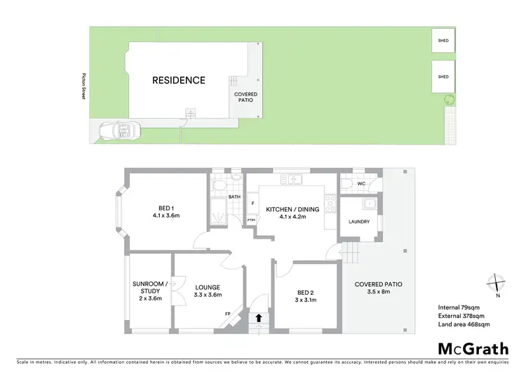 Floorplan of Homely house listing, 32 Picton Street, Mascot NSW 2020