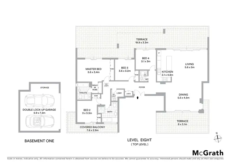 Floorplan of Homely apartment listing, 22/42 Waverley Street, Bondi Junction NSW 2022