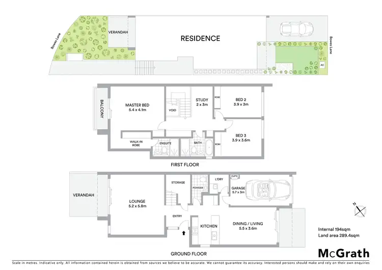 Floorplan of Homely house listing, 6 Lardelli Drive, Ryde NSW 2112