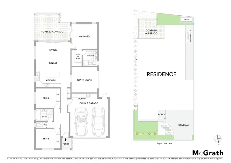 Floorplan of Homely house listing, 2 Sugar Cane Lane, Sippy Downs QLD 4556