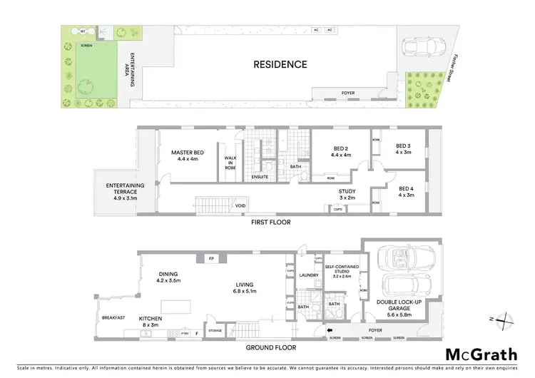 Floorplan of Homely house listing, 30 Fischer Street, Kingsford NSW 2032