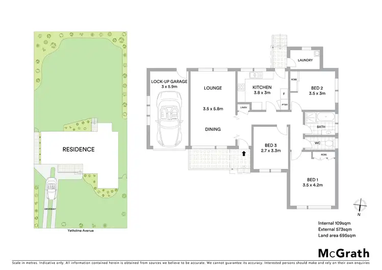 Floorplan of Homely house listing, 22 Yetholme Avenue, Baulkham Hills NSW 2153