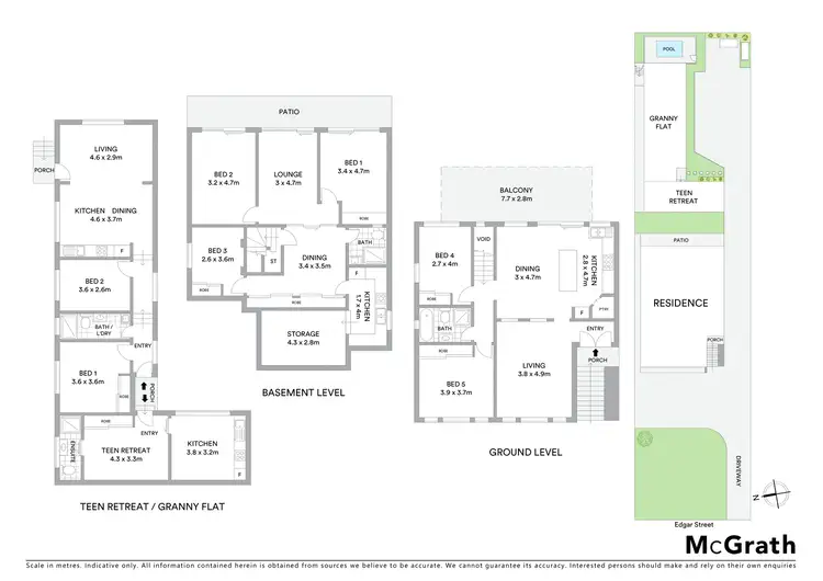 Floorplan of Homely house listing, 155 Edgar Street, Condell Park NSW 2200