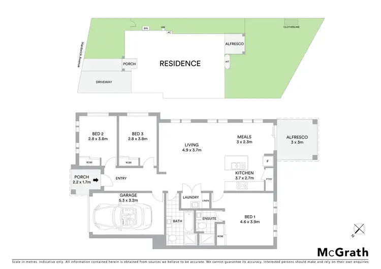 Floorplan of Homely house listing, 11 Hardwick Avenue, Mudgee NSW 2850