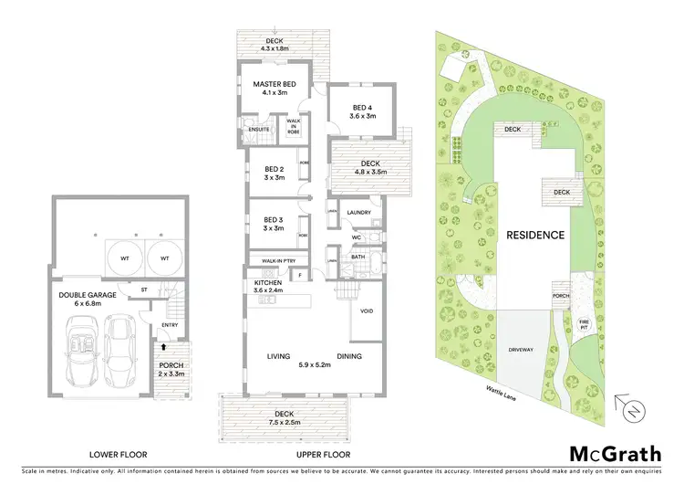 Floorplan of Homely house listing, 7 Wattle Lane, Springfield Lakes QLD 4300
