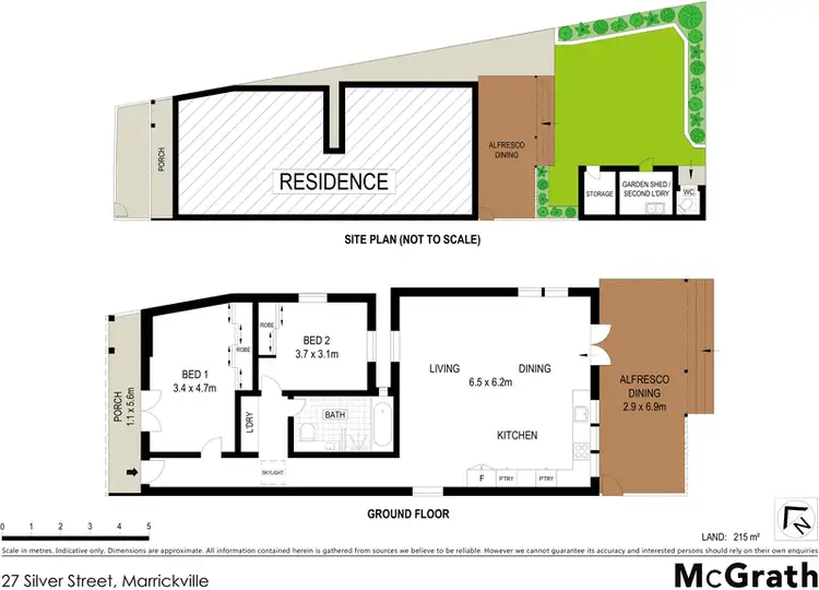 Floorplan of Homely house listing, 27 Silver Street, Marrickville NSW 2204