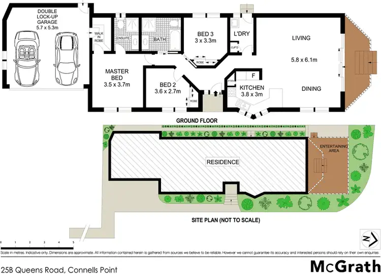 Floorplan of Homely house listing, 25B Queens Road, Connells Point NSW 2221