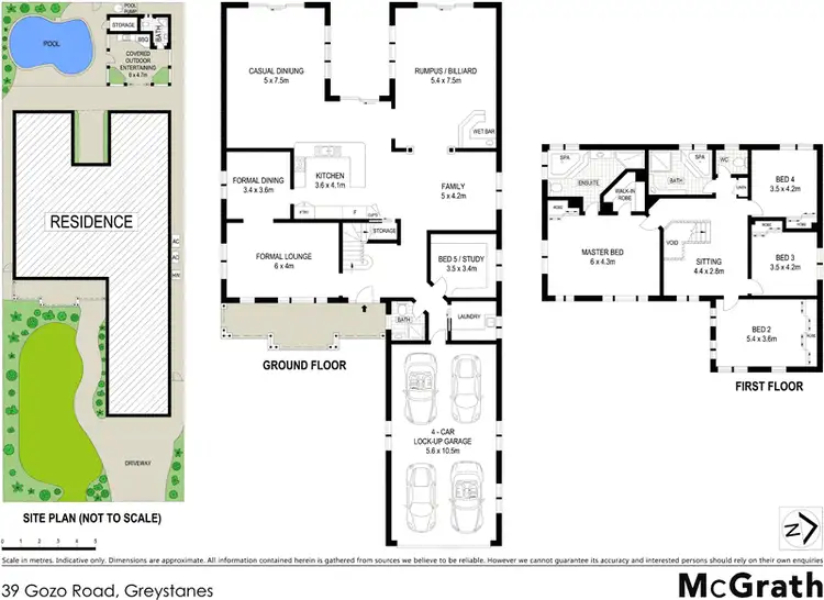 Floorplan of Homely house listing, 39 Gozo Road, Greystanes NSW 2145