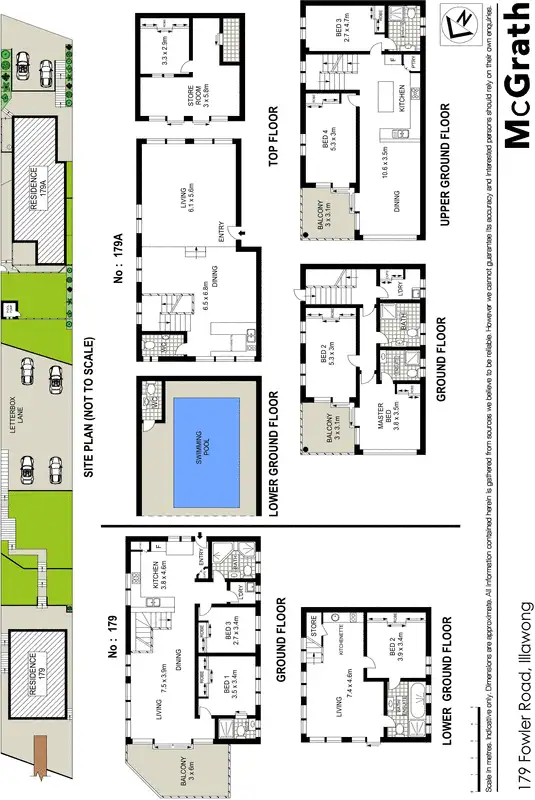 Floorplan of Homely house listing, 179 Fowler Road, Illawong NSW 2234