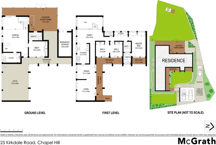 Floorplan of Homely house listing, 25 Kirkdale Road, Chapel Hill QLD 4069