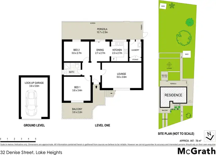 Floorplan of Homely house listing, 32 Denise Street, Lake Heights NSW 2502