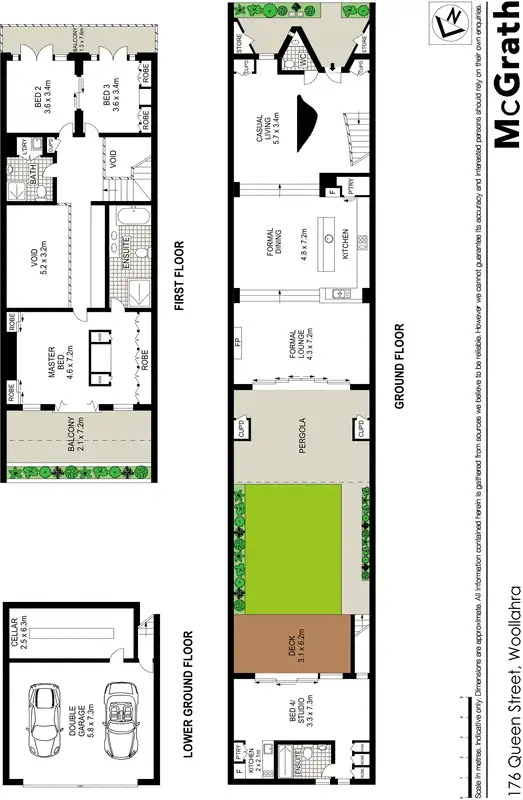 Floorplan of Homely house listing, 176 Queen Street, Woollahra NSW 2025