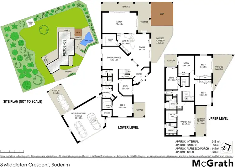 Floorplan of Homely house listing, 8 Middleton Crescent, Buderim QLD 4556