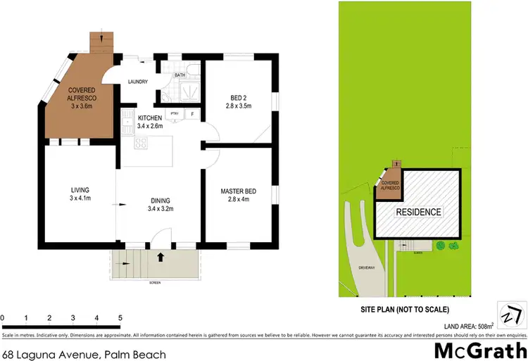 Floorplan of Homely house listing, 68 Laguna Avenue, Palm Beach QLD 4221