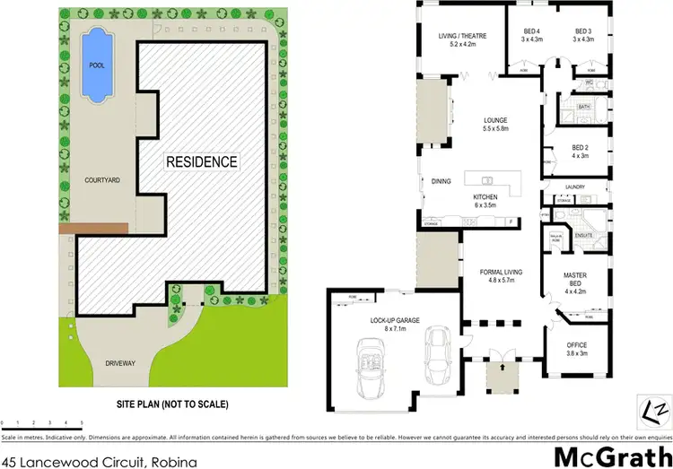 Floorplan of Homely house listing, 45 Lancewood Circuit, Robina QLD 4226