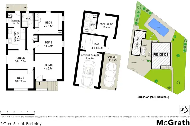 Floorplan of Homely house listing, 2 Gura Street, Berkeley NSW 2506